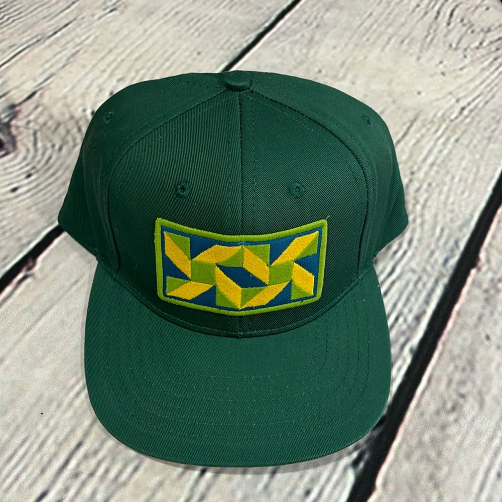 Mollusk California Adjustable  Graphic Patch Hat .